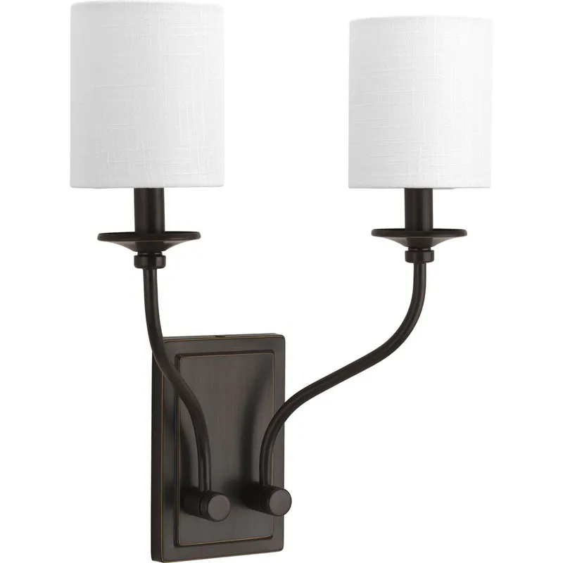 Bonita Collection Two-Light Wall Sconce — Progress Lighting LED Wall Lights  