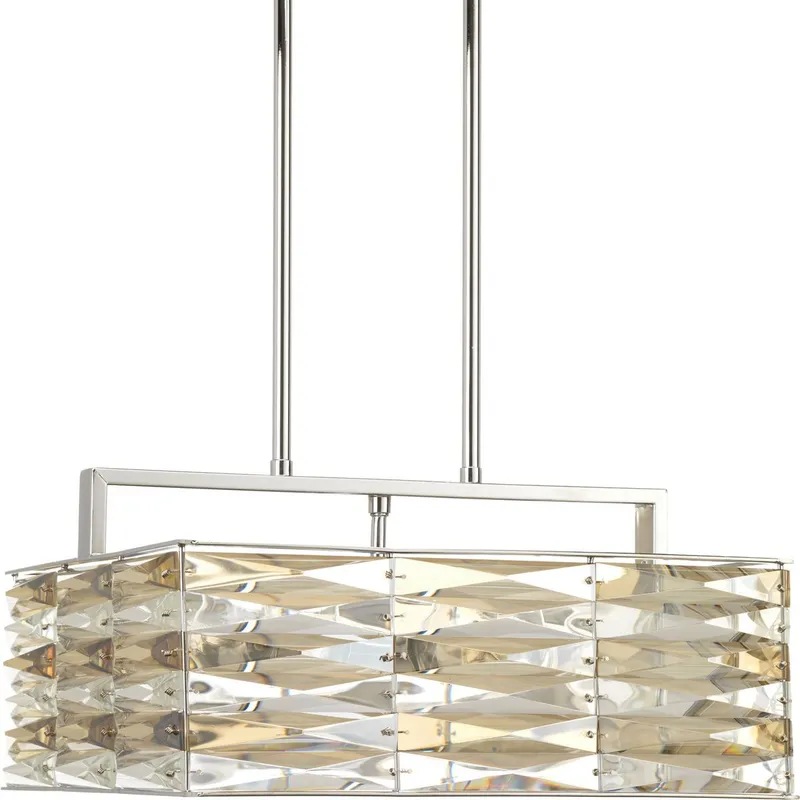The Pointe Collection Five-Light Square Pendant — Progress Lighting LED Landscape Lights  