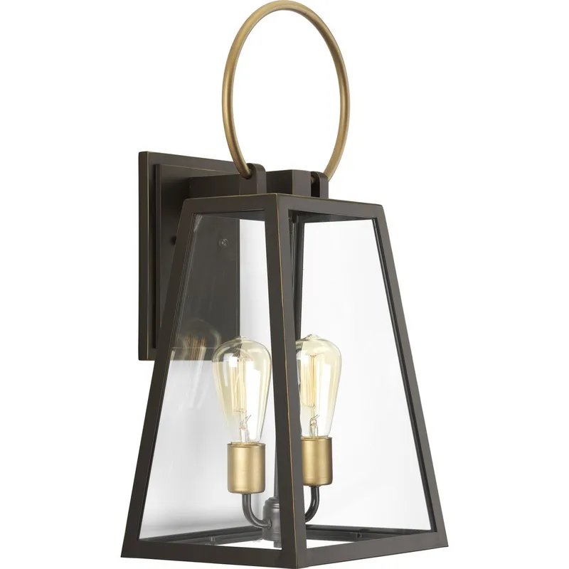 Barnett Collection Wall Large Lantern — Progress Lighting LED Wall Lights  