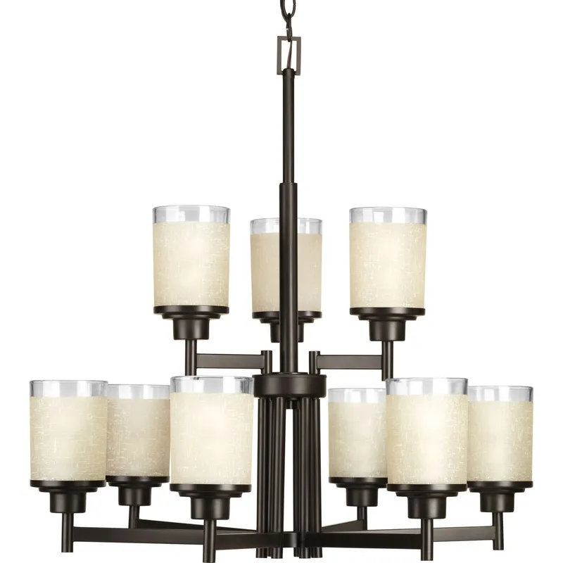 Alexa Collection Nine-Light Chandelier Light — Progress Lighting LED Landscape Lights  