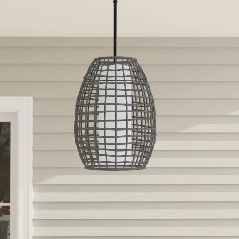 Pawley Collection One-Light Indoor/Outdoor Hanging Pendant Light — Progress Lighting LED Landscape Lights  
