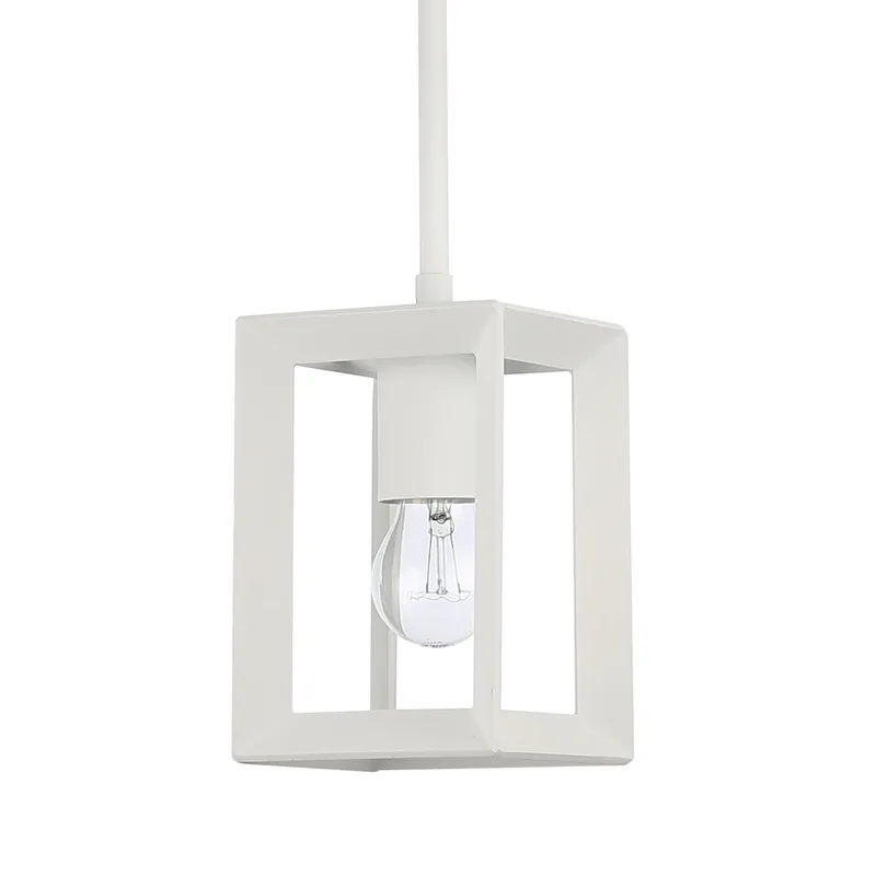 Golden Lighting Smyth 1-light Pendant in Natural White — Golden Lighting LED Pendant Lights  