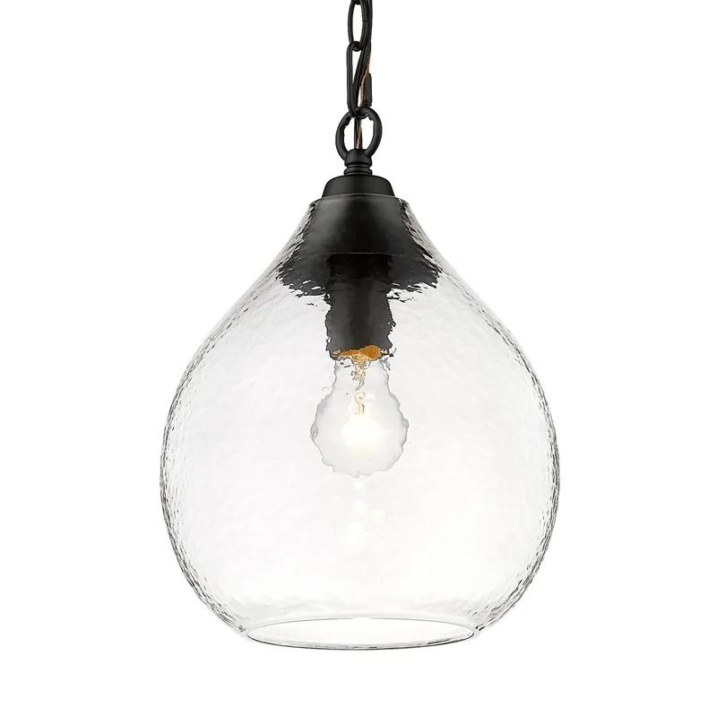Golden Lighting Ariella 1-light Pendant in Matte Black — Golden Lighting LED Pendant Lights  