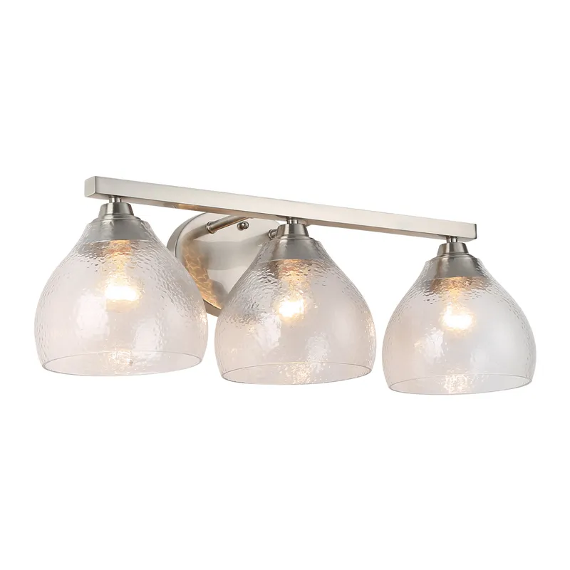 Golden Lighting Ariella 3-light Vanity in Pewter — Golden Lighting LED Wall Lights 60.0W 