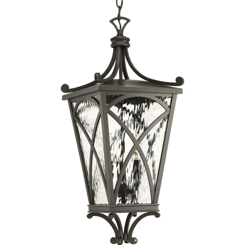 Cadence Collection Three-Light Hanging Lantern — Progress Lighting LED Landscape Lights  