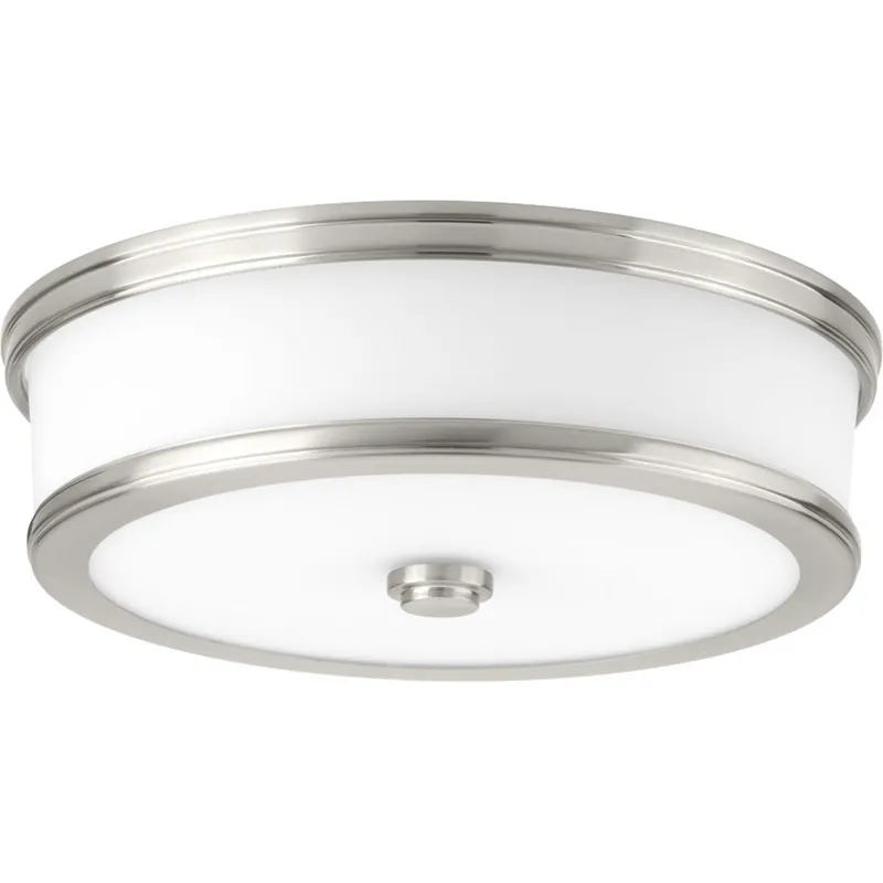 Bezel Collection 13" LED Flush Mount — Progress Lighting LED Post Top Lights  