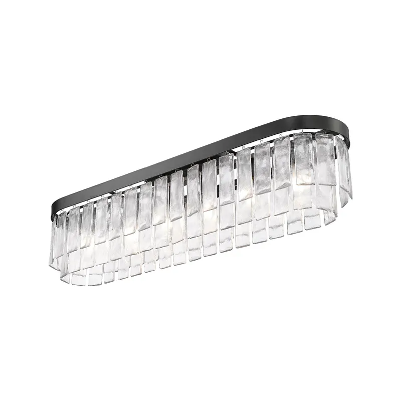 Golden Lighting Ciara 6-light Flush Mount in Matte Black — Golden Lighting LED Pendant Lights 60.0W 