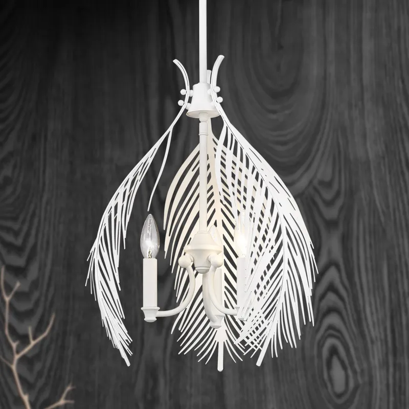 Golden Lighting Cay 3-light Pendant in Matte White — Golden Lighting LED Pendant Lights 60.0W 
