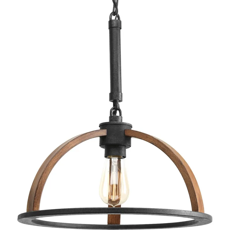 Trestle Collection One-Light Pendant Light — Progress Lighting LED Landscape Lights  