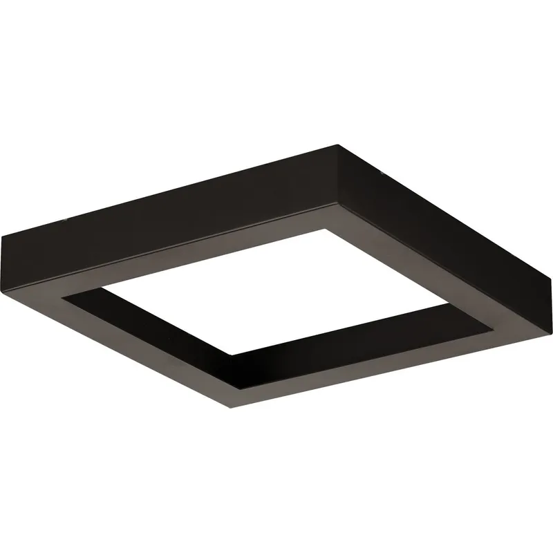 Everlume Collection 7-inch Edgelit Square Trim Ring — Progress Lighting LED Post Top Lights  