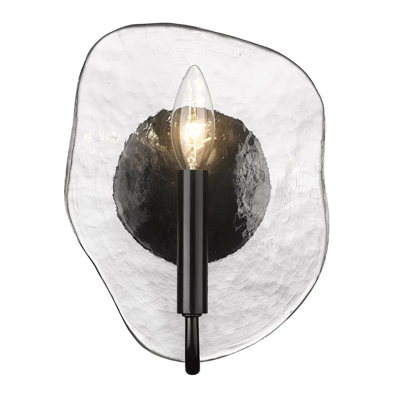 Golden Lighting Samara 1-light Wall Sconce in Matte Black — Golden Lighting LED Wall Lights 1.0W 