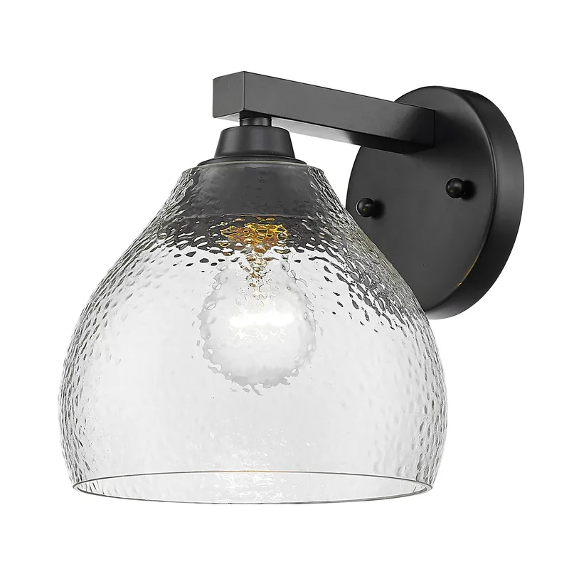 Golden Lighting Ariella 1-light Wall Sconce in Matte Black — Golden Lighting LED Wall Lights 1.0W 