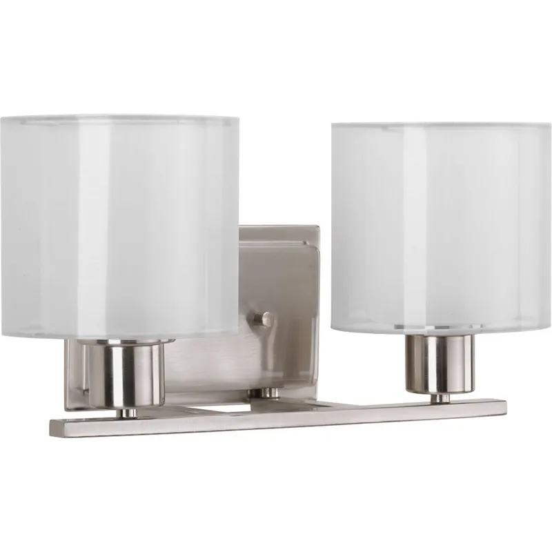 Invite Collection Two-Light Bath & Vanity — Progress Lighting LED Wall Lights  