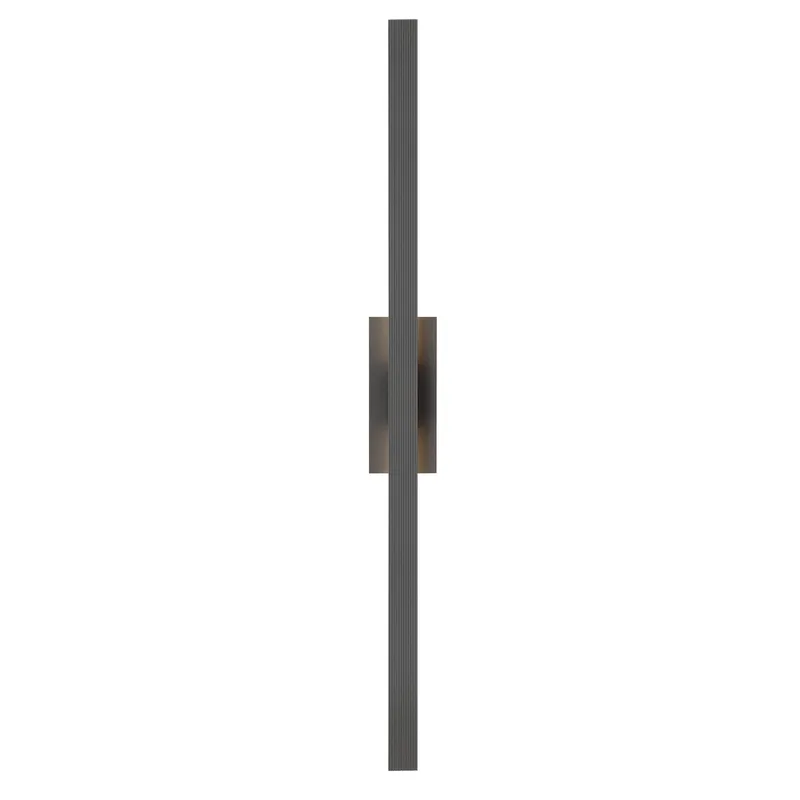 Golden Lighting Enso Integrated LED 51" Outdoor Wall in Smooth Grey — Golden Lighting LED Wall Lights  2700K