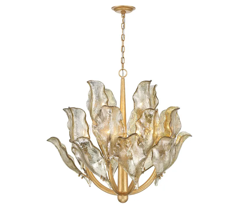 BRINDISI 12048-028, 12 Light Chandelier — Lib&Co. LED Pendant Lights 40.0W 