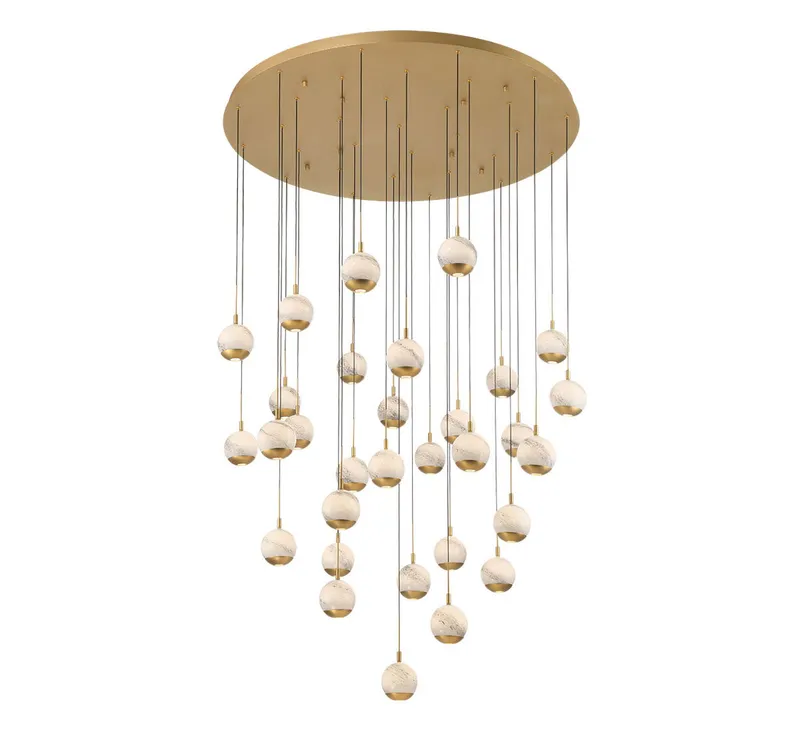 BAVENO 10206-030, 31 Light LED Grand Chandelier — Lib&Co. LED Pendant Lights 319.3W 3000K