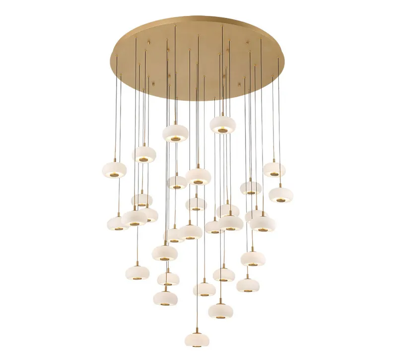 ADELFIA 10197-030, 31 Light LED Grand Chandelier — Lib&Co. LED Pendant Lights 232.5W 3000K