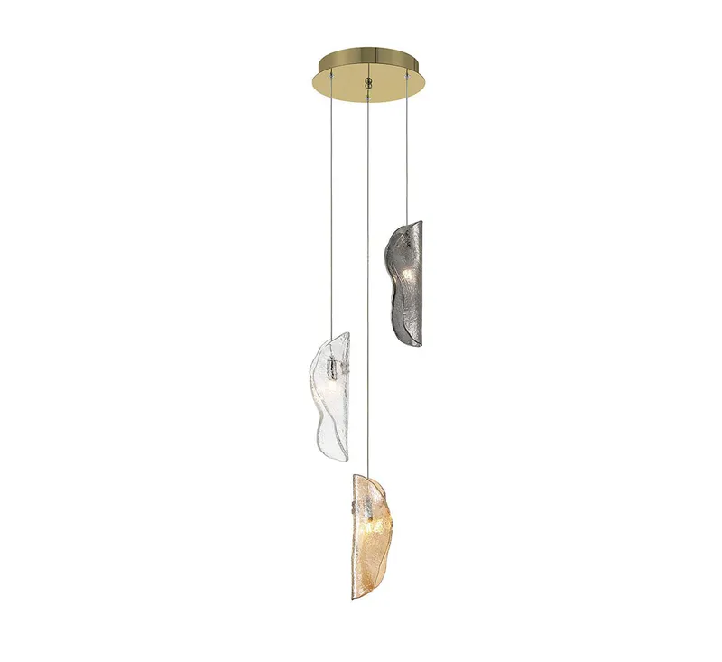 SORRENTO 10162-023-07, 3 Light LED Pendant — Lib&Co. LED Pendant Lights 3.0W 3000K