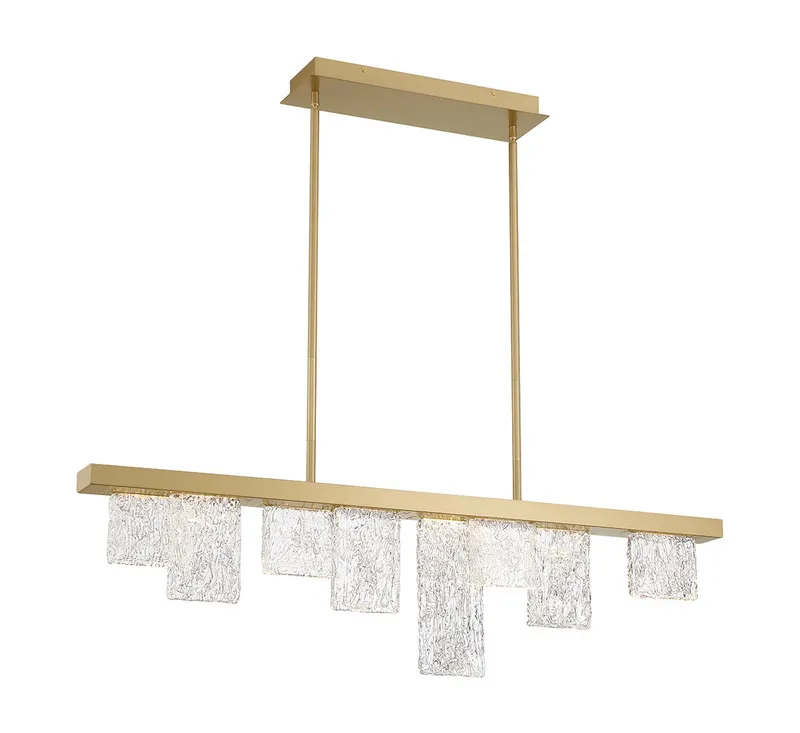 SIENA 10174-014, 8 Light Linear Chandelier — Lib&Co. LED Linear Lights 48.0W 3000K