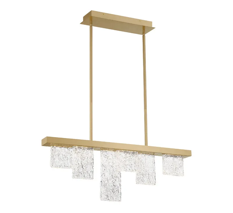 SIENA 10173-014, 6 Light Linear LED Chandelier — Lib&Co. LED Linear Lights 36.0W 3000K