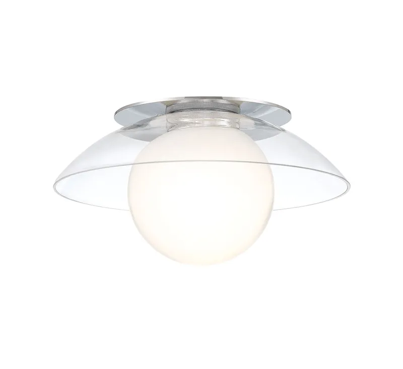 ANCONA 10125-01, Small 1 Light Ceiling / Wall Mount — Lib&Co. LED Wall Lights 60.0W 