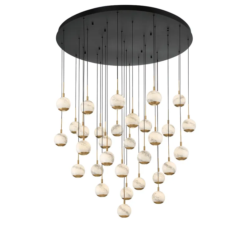 BAVENO 10206-02, 31 Light LED Grand Chandelier — Lib&Co. LED Pendant Lights 319.3W 3000K