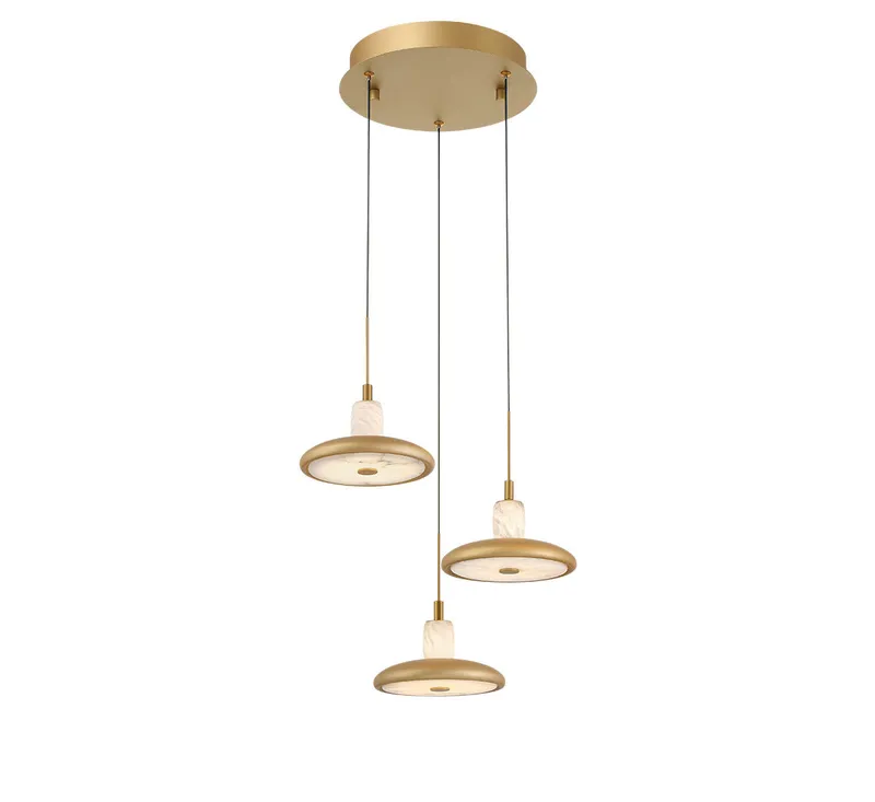 MANTOVA 12253-030, 3 Light LED Pendant — Lib&Co. LED Pendant Lights 30.0W 3000K