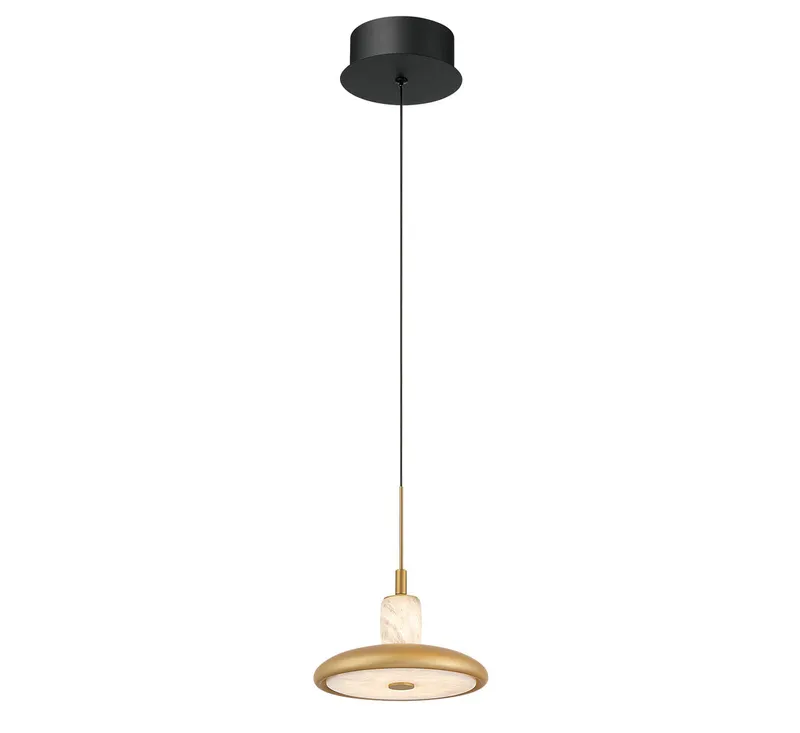 MANTOVA 12252-02, 1 Light LED Pendant — Lib&Co. LED Pendant Lights 10.0W 3000K