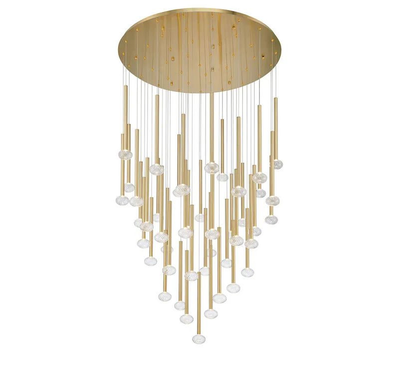 SOFFIO 12112-07, 44 Light Round LED Chandelier — Lib&Co. LED Pendant Lights 120.0W 3000K