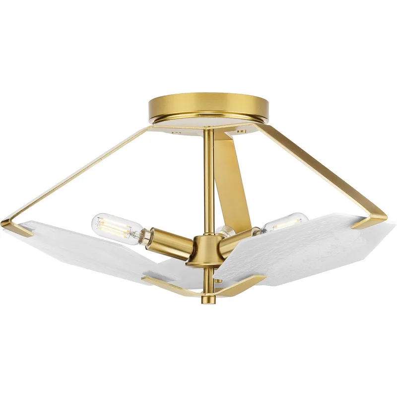 Rae Collection Three-Light Semi-Flush Convertible — Progress Lighting LED Post Top Lights  