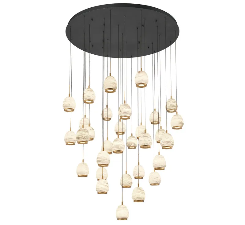 LUCIDATA 12139-02, 31 Light LED Grand Chandelier — Lib&Co. LED Pendant Lights 310.0W 3000K
