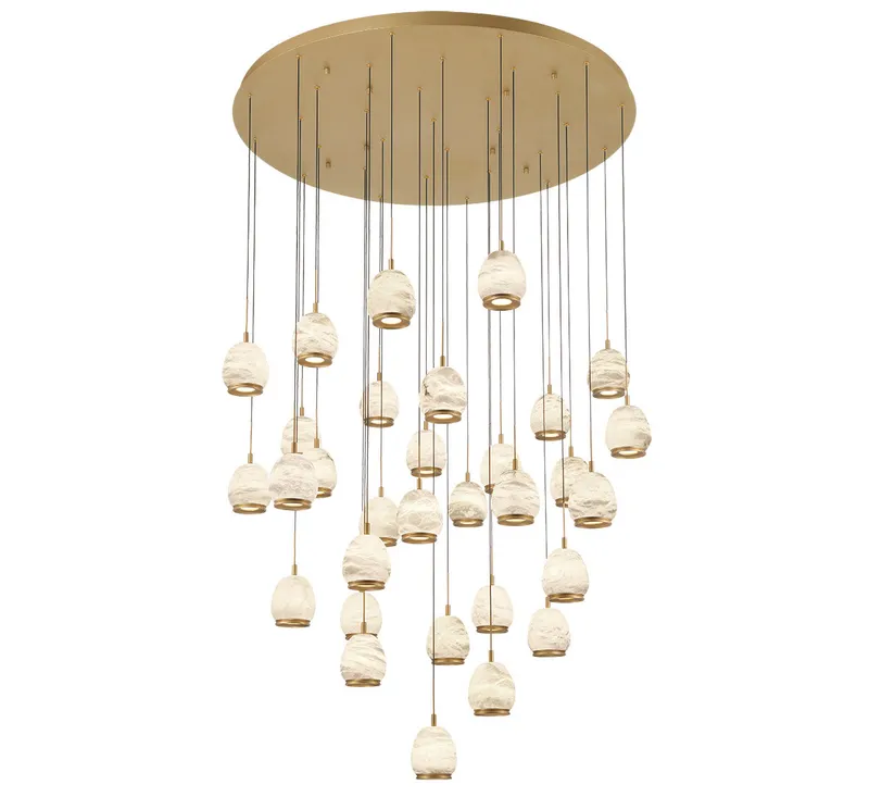 LUCIDATA 12139-030, 31 Light LED Grand Chandelier — Lib&Co. LED Pendant Lights 310.0W 3000K