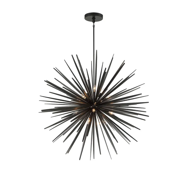 TRAPANI 10129-06, 14 Light Chandelier — Lib&Co. LED Pendant Lights 40.0W 