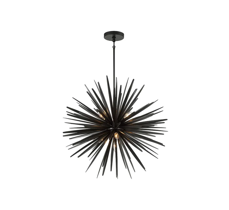 TRAPANI 10128-06, 7 Light Chandelier — Lib&Co. LED Pendant Lights 40.0W 