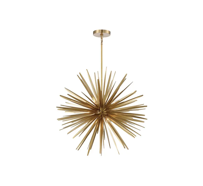 TRAPANI 10128-05, 7 Light Chandelier — Lib&Co. LED Pendant Lights 40.0W 