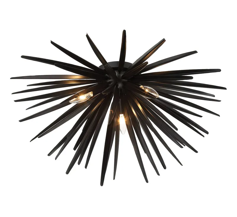 TRAPANI 12058-06, 3 Light Ceiling Mount — Lib&Co. LED Ceiling Lights 40.0W 