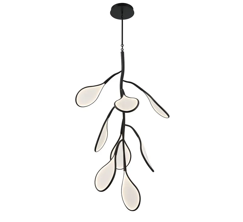 VOLARE 12060-032, 8 Light LED Grand Chandelier — Lib&Co. LED Pendant Lights 102.0W 3000K