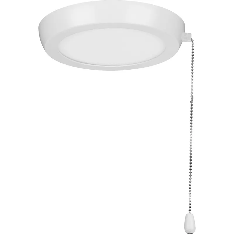 AirPro 7" 1-Light Integrated LED Edgelit Ceiling Fan Light Kit and Opal Shade — Progress Lighting LED Post Top Lights  