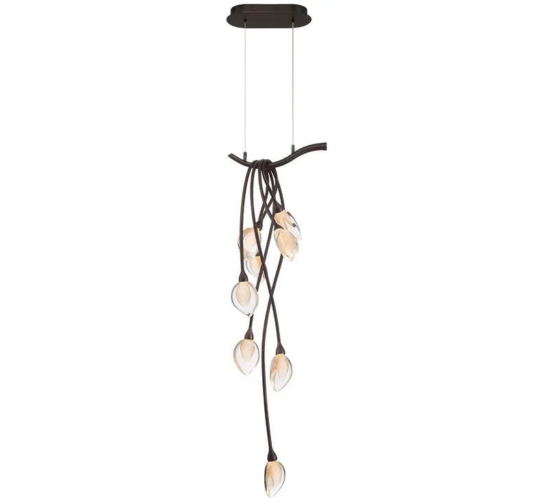 MODENA 12232-043, 8 Light LED Chandelier — Lib&Co. LED Pendant Lights 27.0W 3000K