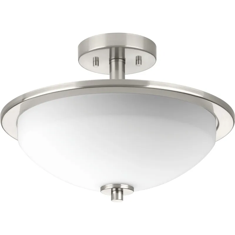 Replay Collection Two-light 14-3/4" Semi-Flush — Progress Lighting LED Post Top Lights  