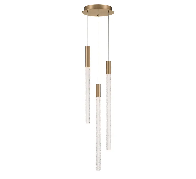 GRAVINA 12270-037, 3 Light LED Chandelier — Lib&Co. LED Pendant Lights 9.0W 3000K