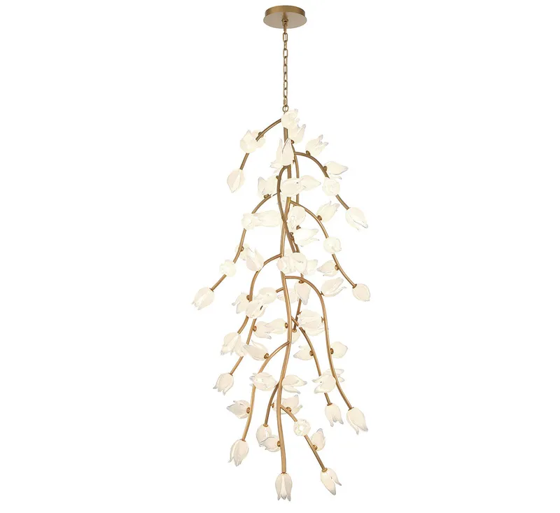 BELLUNO 12087-03, 70 Light LED Grand Chandelier — Lib&Co. LED Pendant Lights 70.0W 3000K