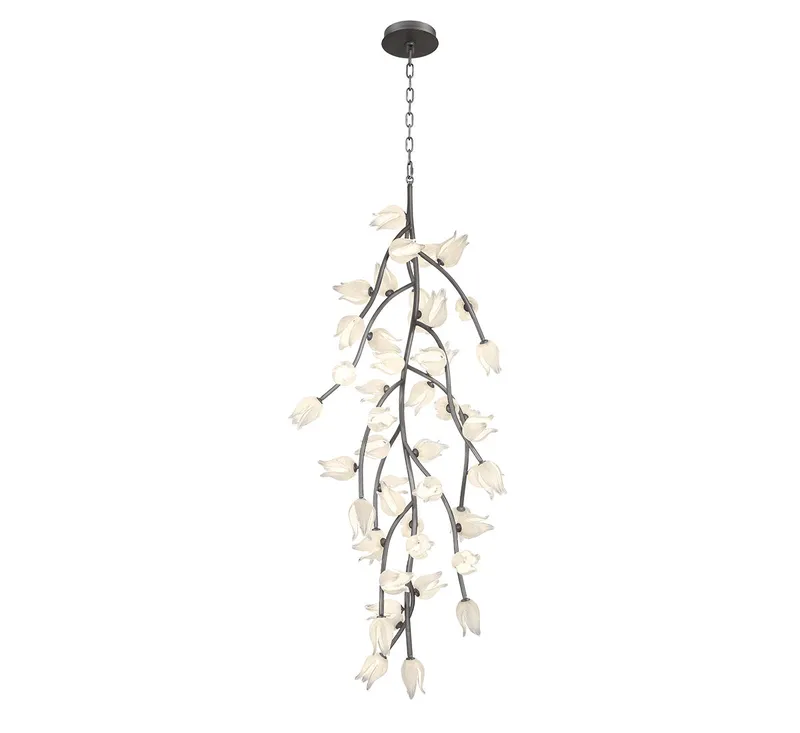 BELLUNO 10113-042, 48 Light LED Grand Chandelier — Lib&Co. LED Pendant Lights 48.0W 3000K