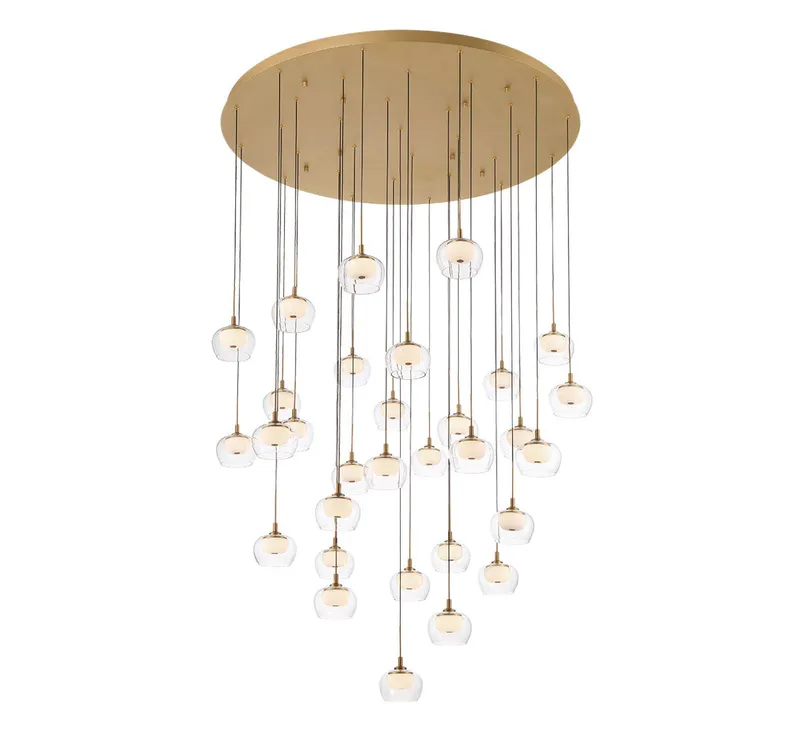 MANAROLA 10215-030, 31 Light LED Grand Chandelier — Lib&Co. LED Pendant Lights 238.7W 3000K