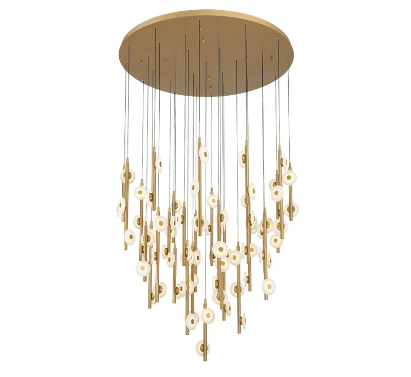 ETNA 12363-030, 78 Light Round LED Chandelier — Lib&Co. LED Pendant Lights 234.0W 3000K