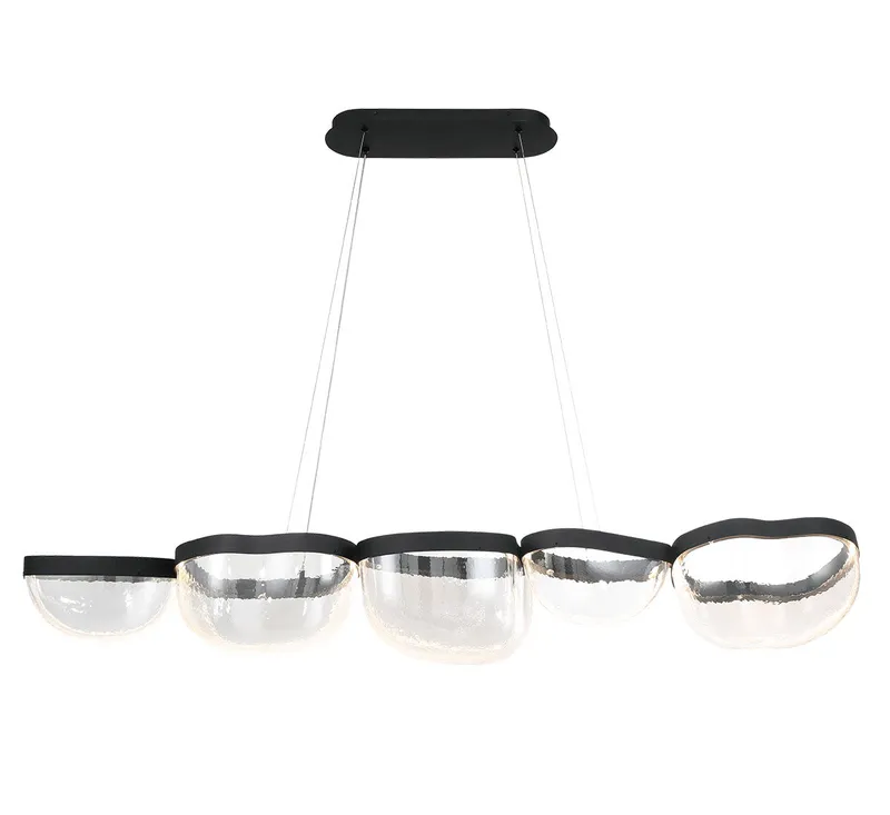 AVEAH 12239-08, 5 Light Linear LED Chandelier — Lib&Co. LED Linear Lights 56.0W 3500K