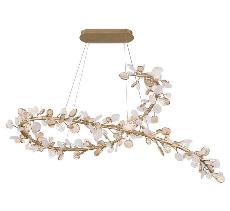 PISA 12223-057, 22 Light Oval LED Chandelier — Lib&Co. LED Pendant Lights 33.0W 3000K
