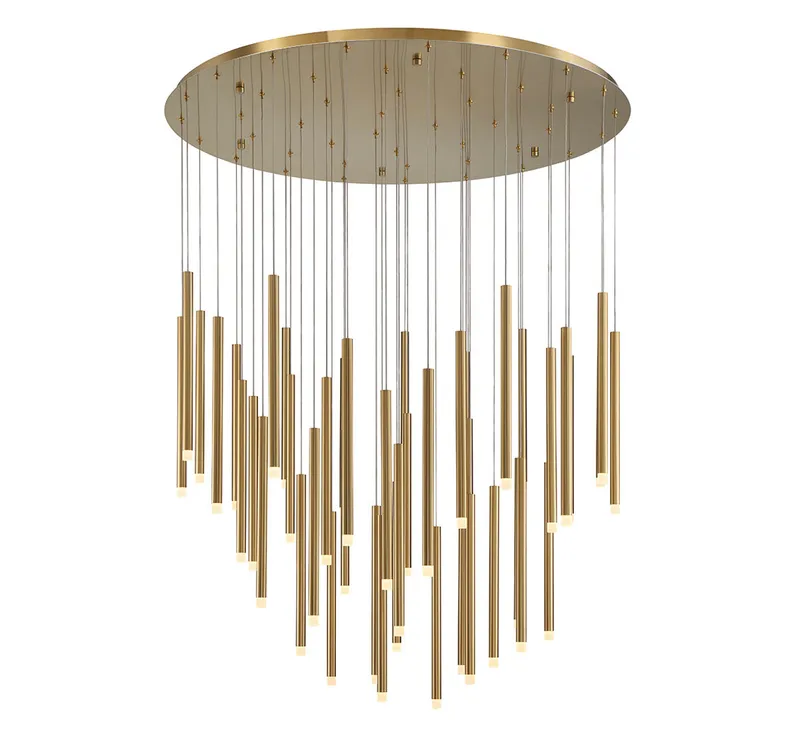 AMALFI 10147-07, 44 Light Round LED Chandelier — Lib&Co. LED Pendant Lights 120.0W 3000K