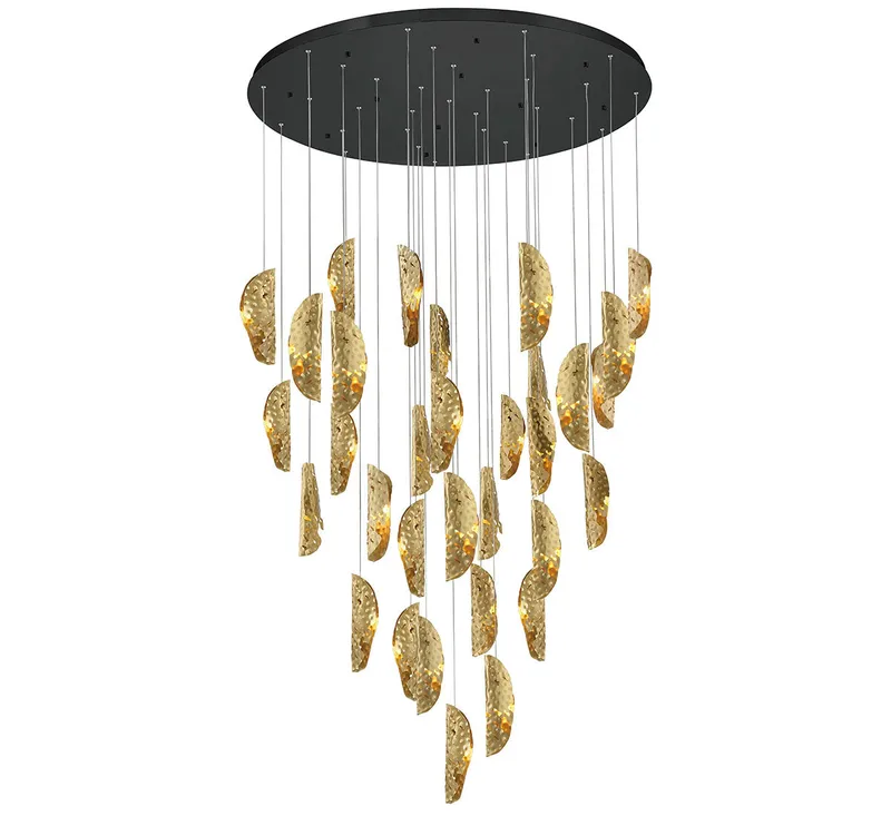 SORRENTO 10169-020-02, 32 Light round LED Chandelier — Lib&Co. LED Pendant Lights 3.0W 3000K
