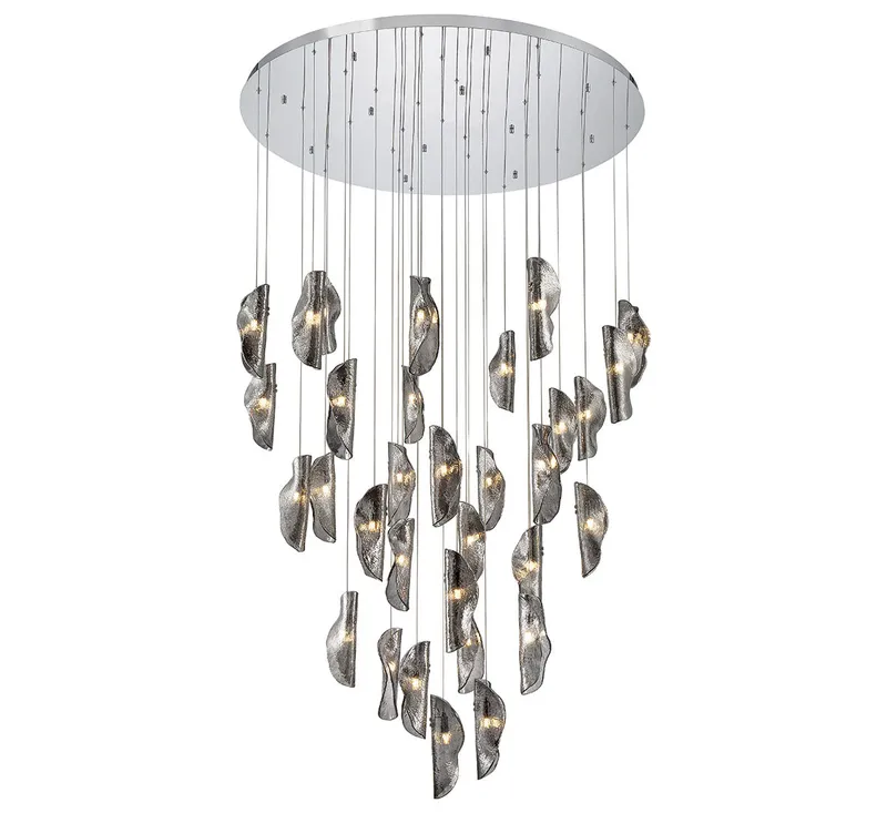 SORRENTO 10169-019-01, 32 Light LED Grand Chandelier — Lib&Co. LED Pendant Lights 3.0W 3000K